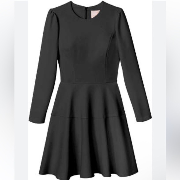 Gal Meets Glam dress Celeste long sleeve Fit Flare Sz 12 - Picture 2 of 9